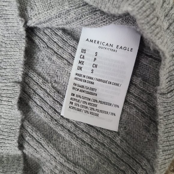 American Eagle Bodycon Cable Knit Cardigan S - Picture 6 of 6